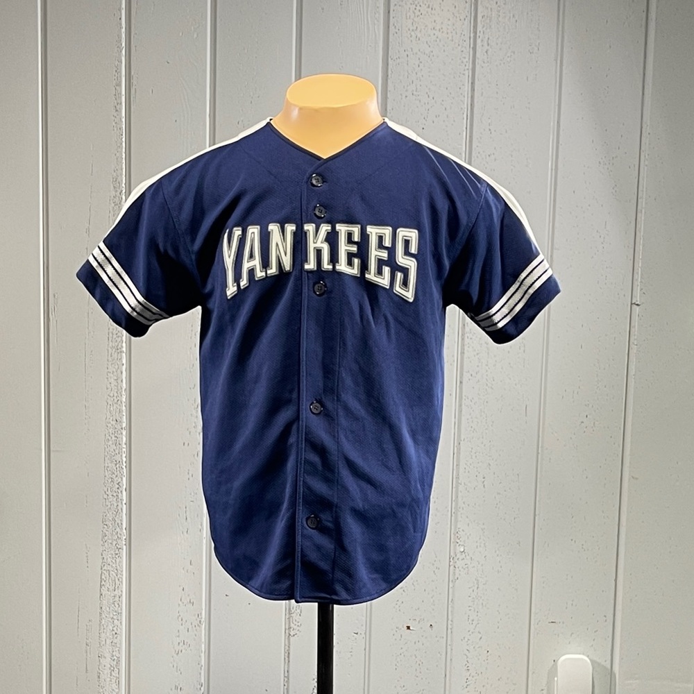 * Vintage NY Yankees MLB Martinez # 24 Button Up Jersey Sz XL